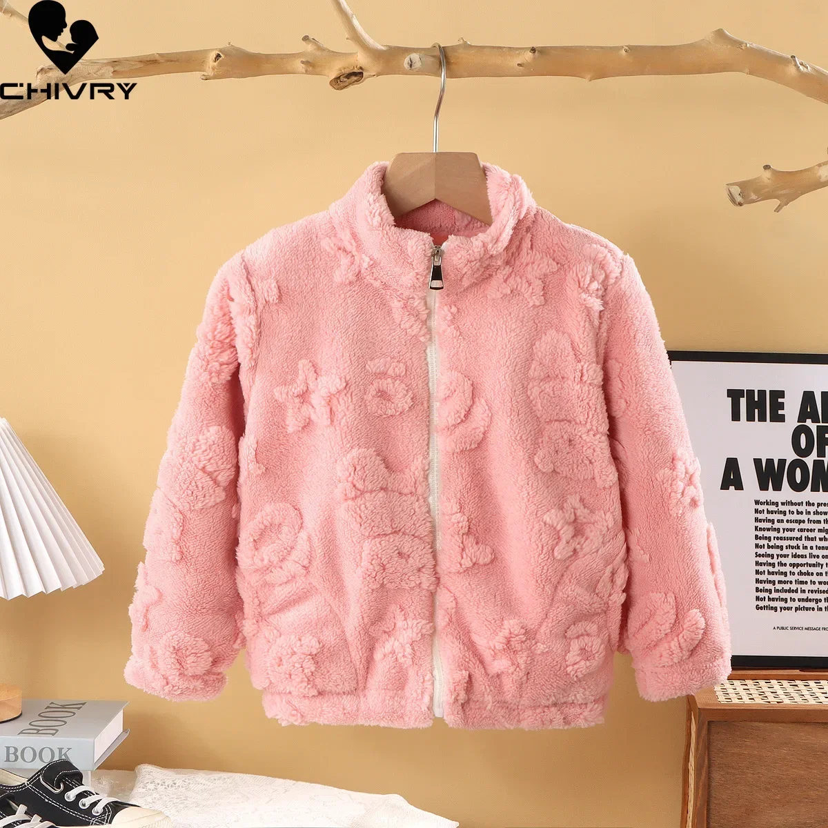 New 2023 Kids Autumn Winter Thicken Warm Fleece Coat Baby Boys Girls Cartoon Bear Stand Collar Zipper Jackets Casual Outerwear
New 2023 Kids Autumn Winter Thicken Warm Fleece Coat Baby Boys Girls Cartoon Bear Stand Collar Zipper Jackets Casual Outerwear