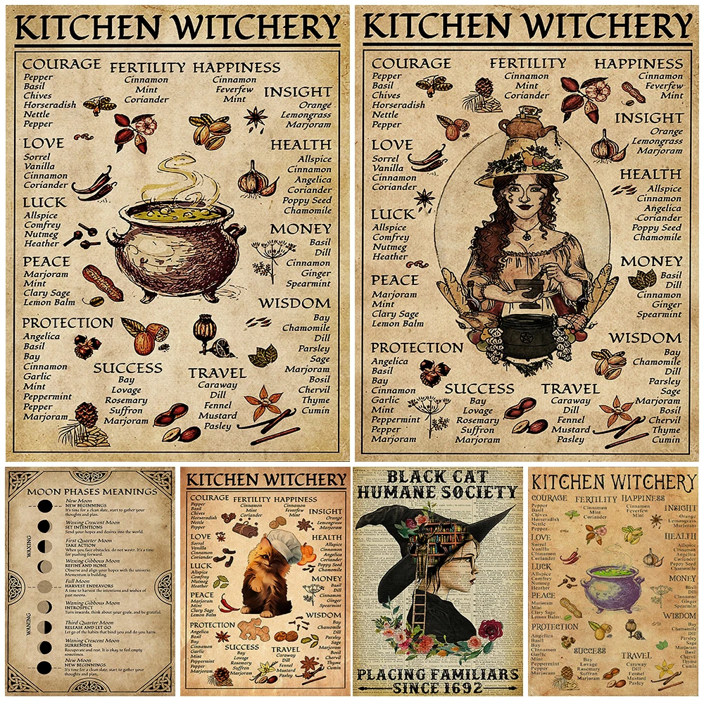 Witchcraft Witchery Funny Witch Magic Brujeria Nordic Poster Wall Art Canvas Painting Wall Pictures For Living Room Unframed
Witchcraft Witchery Funny Witch Magic Brujeria Nordic Poster Wall Art Canvas Painting Wall Pictures For Living Room Unframed
