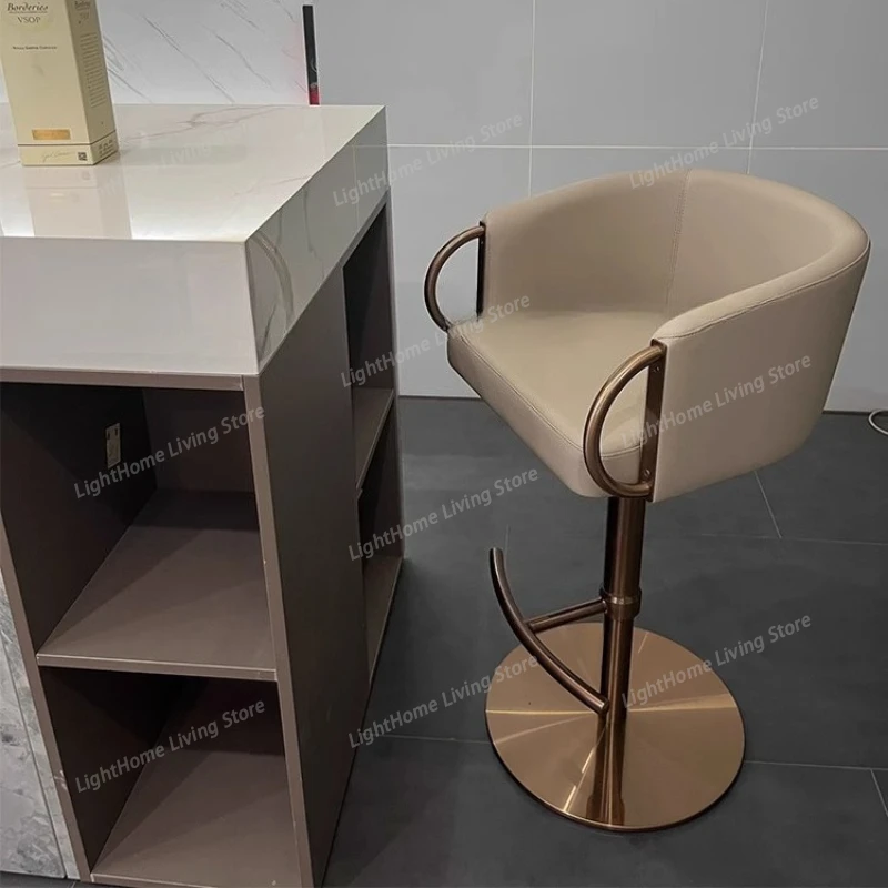 Kitchen Cafe Bar Chairs with Lifting Heavy Duty Light Luxury Restaurant Bar Stool Simple Metal Frame Counter Height Rotating
Kitchen Cafe Bar Chairs with Lifting Heavy Duty Light Luxury Restaurant Bar Stool Simple Metal Frame Counter Height Rotating