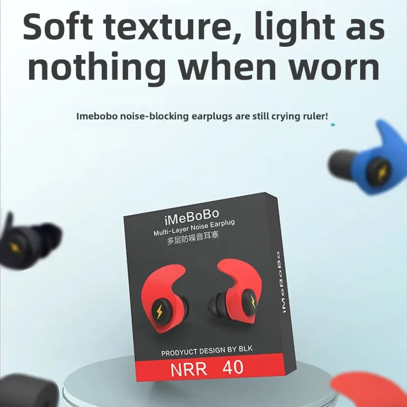 Premium Noise-cancelling Sponge Mute Sleep Soundproof Separate Assembly Design Waterproof Silicone Earplugs Security Protection
Premium Noise-cancelling Sponge Mute Sleep Soundproof Separate Assembly Design Waterproof Silicone Earplugs Security Protection