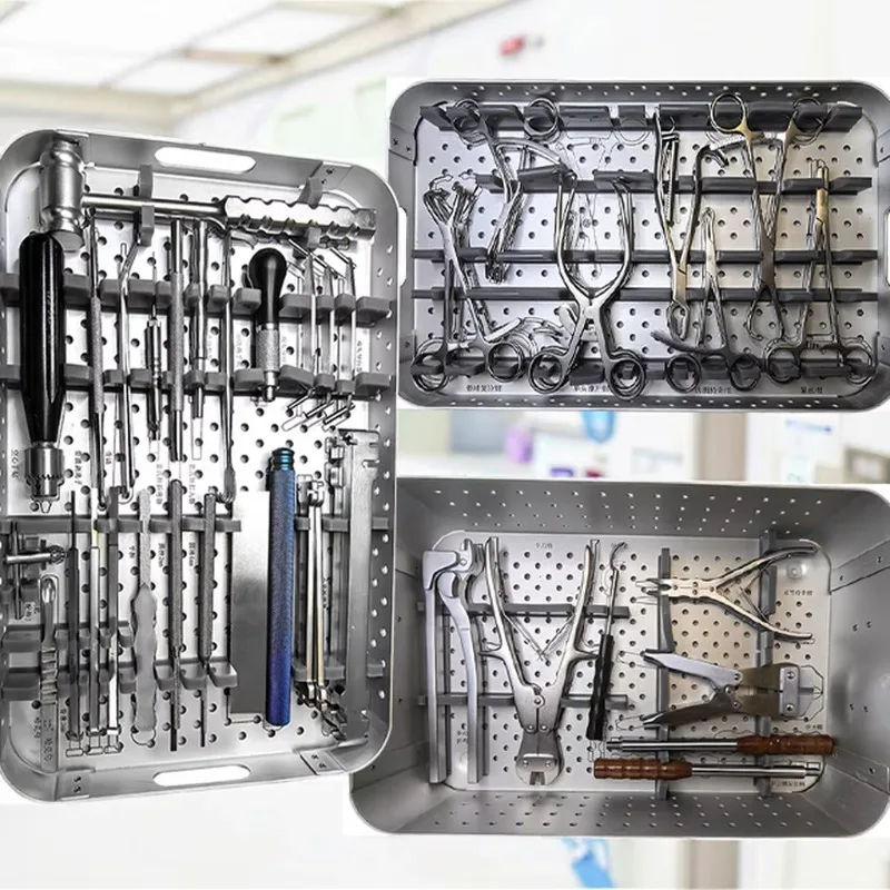 Professional Orthopedic Surgical Instrument Kit for Small Animals Veterinary Bone Surgical Instruments Stainless Steel CE
Professional Orthopedic Surgical Instrument Kit for Small Animals Veterinary Bone Surgical Instruments Stainless Steel CE