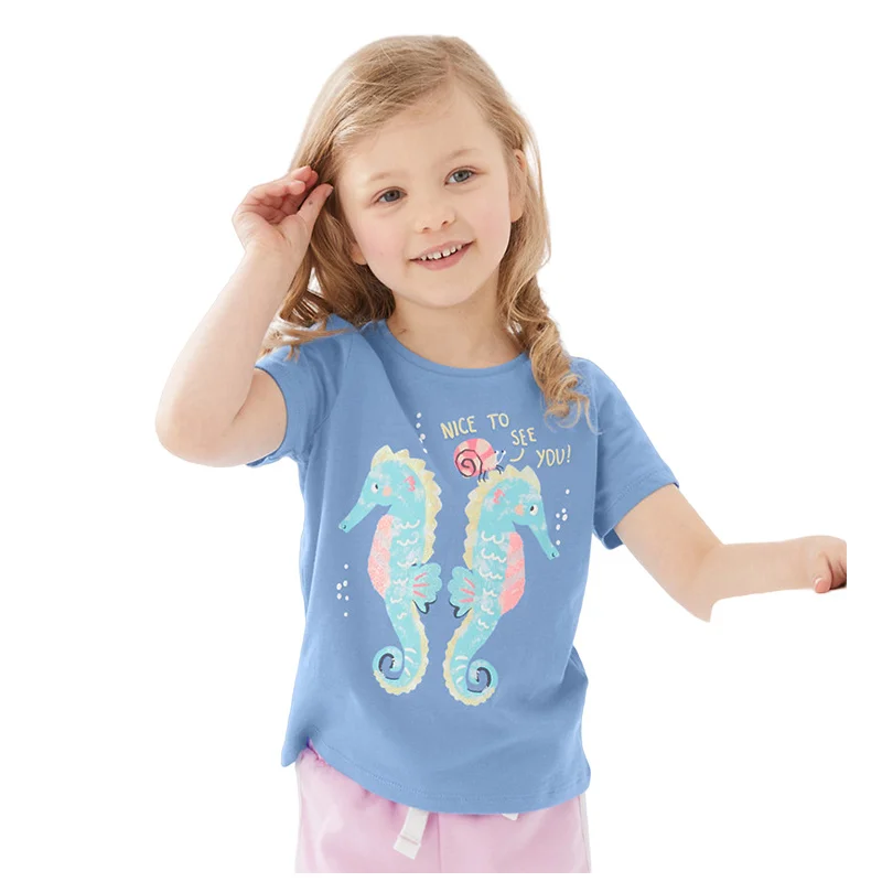 Jumping Meters 3-8T New Arrival Unicorn Embroidery Hot Selling Cotton Summer Girls Tshirts Baby Clothes Children's Tees Tops
Jumping Meters 3-8T New Arrival Unicorn Embroidery Hot Selling Cotton Summer Girls Tshirts Baby Clothes Children's Tees Tops