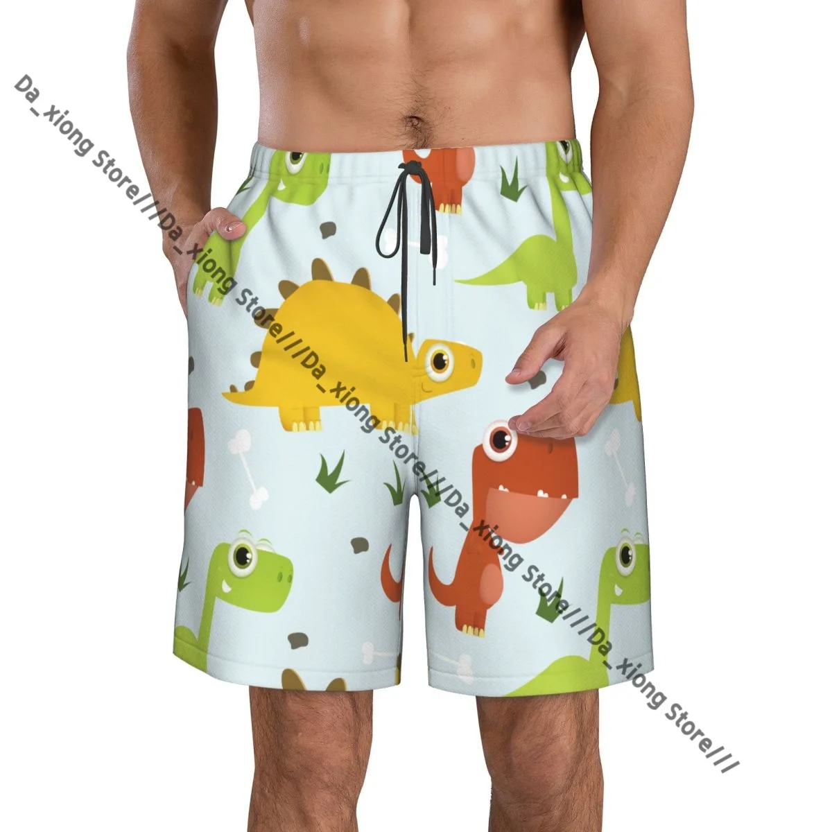 Mens Swimwear Swim Short Trunk Colorful Cute Dinosaur Beach Board Shorts Swimming Surffing shorts
Mens Swimwear Swim Short Trunk Colorful Cute Dinosaur Beach Board Shorts Swimming Surffing shorts