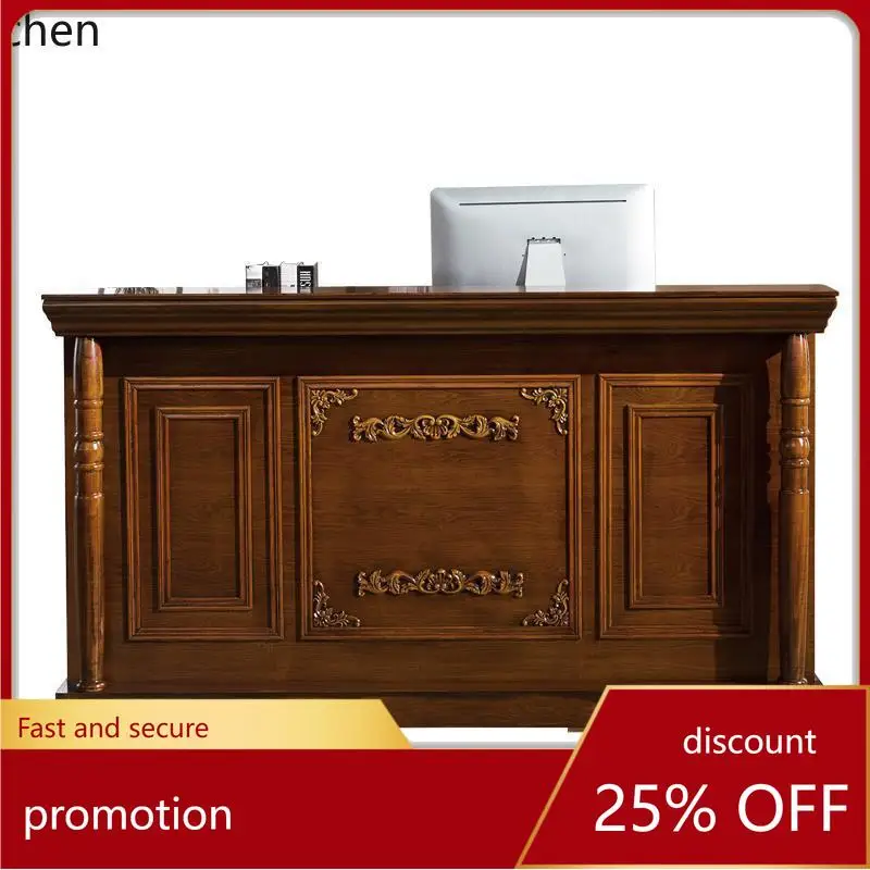 ZMLretro bar table hotel checkout page personalized clothing store counter simple
ZMLretro bar table hotel checkout page personalized clothing store counter simple