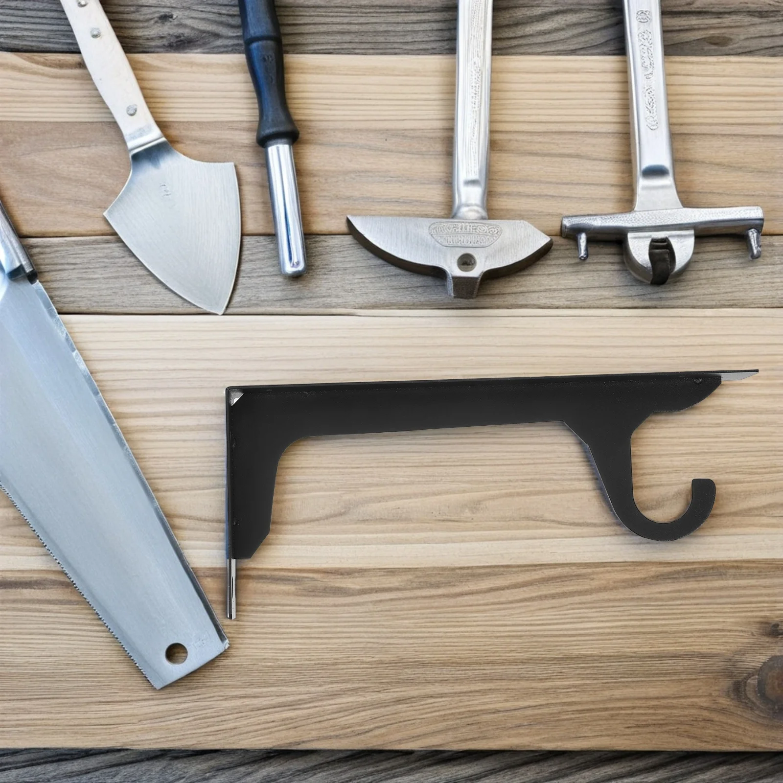 2 Sets Heavy Duty Hidden Wall Black Metal Floating Shelf Supports L-Shaped Steel Brackets for Kitchen Bathroom Office Space
2 Sets Heavy Duty Hidden Wall Black Metal Floating Shelf Supports L-Shaped Steel Brackets for Kitchen Bathroom Office Space