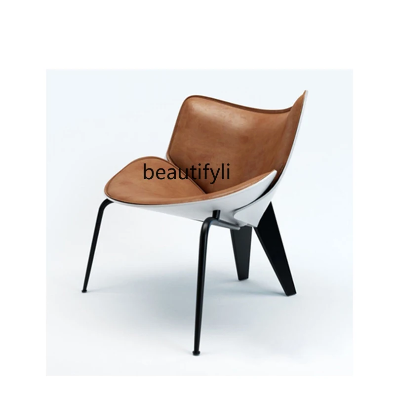 Nordic Minimalism Designer Creative FRP Single Leisure Light Luxury Backrest Reception Chair
Nordic Minimalism Designer Creative FRP Single Leisure Light Luxury Backrest Reception Chair