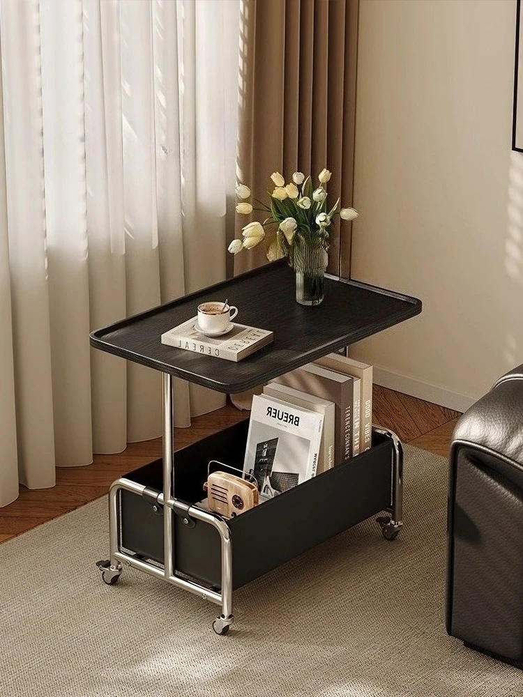 Home Furniture Living Room Sofa Side Table Wheel Tea Tables Mobile Coffee Tables Creative Bedside Cabinet Trolley Storage Rack
Home Furniture Living Room Sofa Side Table Wheel Tea Tables Mobile Coffee Tables Creative Bedside Cabinet Trolley Storage Rack