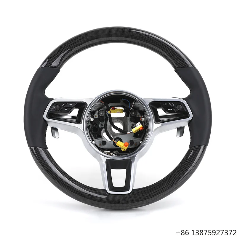 Standard Carbon Steering Wheel for Models 718 911 918 997 991 970 971 Boxster
Standard Carbon Steering Wheel for Models 718 911 918 997 991 970 971 Boxster