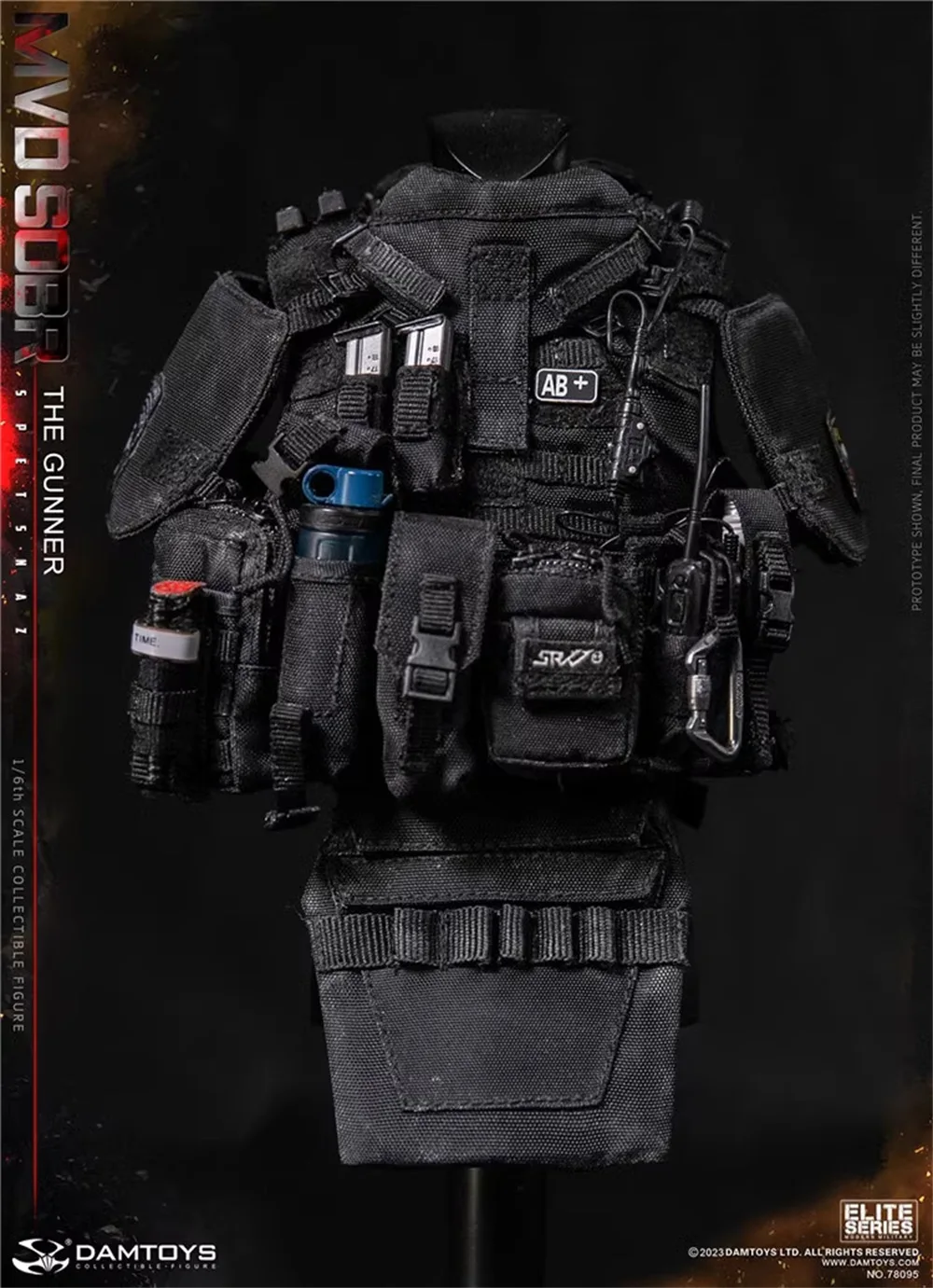 1/6 DAMTOYS DAM 78095 Soldier Hang Chest Vest Bag Watch For 12" Action Doll Scene Component
1/6 DAMTOYS DAM 78095 Soldier Hang Chest Vest Bag Watch For 12" Action Doll Scene Component