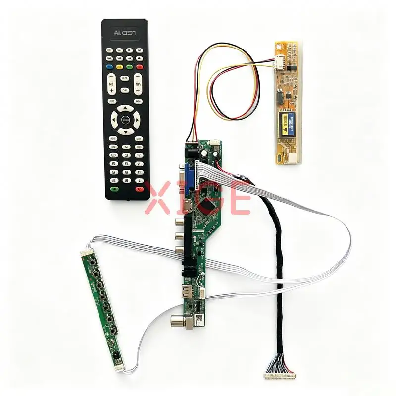 For LQ154K1LA LQ154K1LB QD15TL07 LTD154EX0 Screen Drive Controller Board Kit 1280x800 1280*800 1CCFL USB+AV+VGA+HDMI 30 Pin LVDS
For LQ154K1LA LQ154K1LB QD15TL07 LTD154EX0 Screen Drive Controller Board Kit 1280x800 1280*800 1CCFL USB+AV+VGA+HDMI 30 Pin LVDS