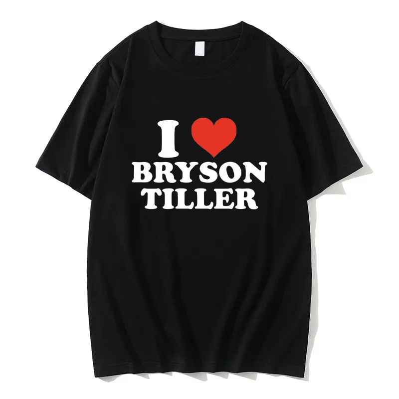 I Love Bryson Tiller Graphic Tshirt Men Women Hip Hop Rap Oversized T-shirt Male Pure Cotton T Shirts Men's Fashion Streetwear
I Love Bryson Tiller Graphic Tshirt Men Women Hip Hop Rap Oversized T-shirt Male Pure Cotton T Shirts Men's Fashion Streetwear