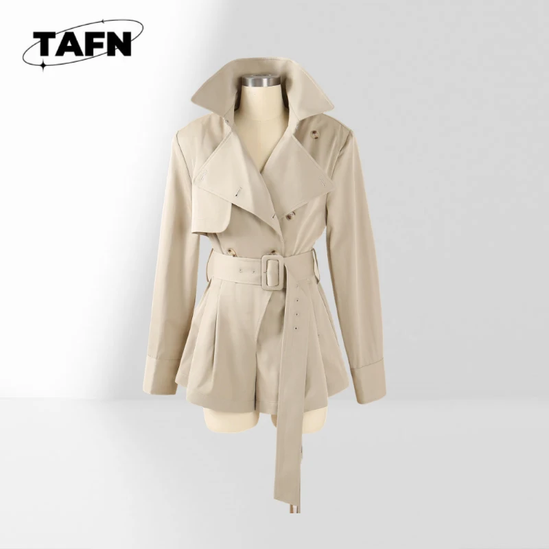 Women's Casual Longline Trench Coat Minimalist Style Women's Spring Trench куртка 롱코트AJ2910
Women's Casual Longline Trench Coat Minimalist Style Women's Spring Trench куртка 롱코트AJ2910