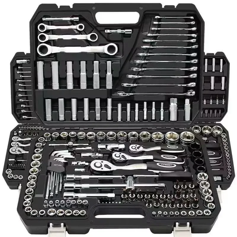 Auto Repair Toolbox Set Ratchet For Automotive Repair Socket Wrench Daquan Auto Repair Casing Multi-functional Combination
Auto Repair Toolbox Set Ratchet For Automotive Repair Socket Wrench Daquan Auto Repair Casing Multi-functional Combination