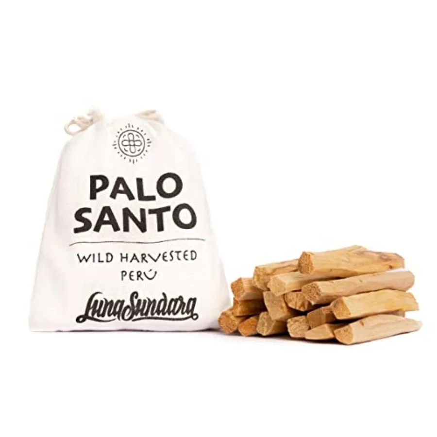Palo Santo Sticks from Peru 100g, Sustainably Harvested Bursera Graveolens, Natural Incense Wood for Smudging, Cleansing, Medit
Palo Santo Sticks from Peru 100g, Sustainably Harvested Bursera Graveolens, Natural Incense Wood for Smudging, Cleansing, Medit