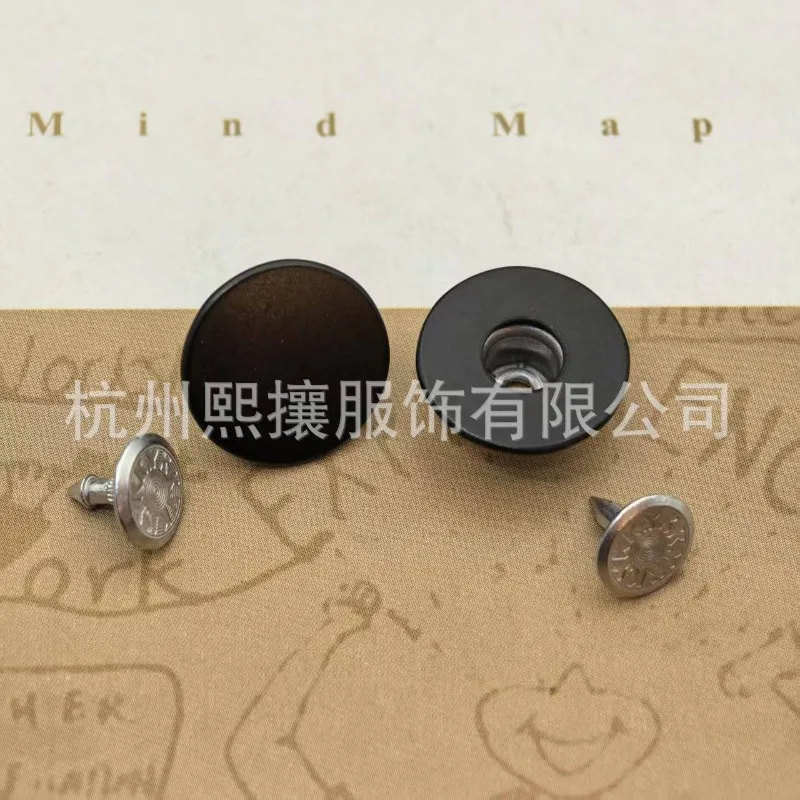 100sets/Lot YKK Buckle 27L17MM Solid Hollow Black Bronze Jeans Button Jacket DIY Apparel Sewing Supplies
100sets/Lot YKK Buckle 27L17MM Solid Hollow Black Bronze Jeans Button Jacket DIY Apparel Sewing Supplies