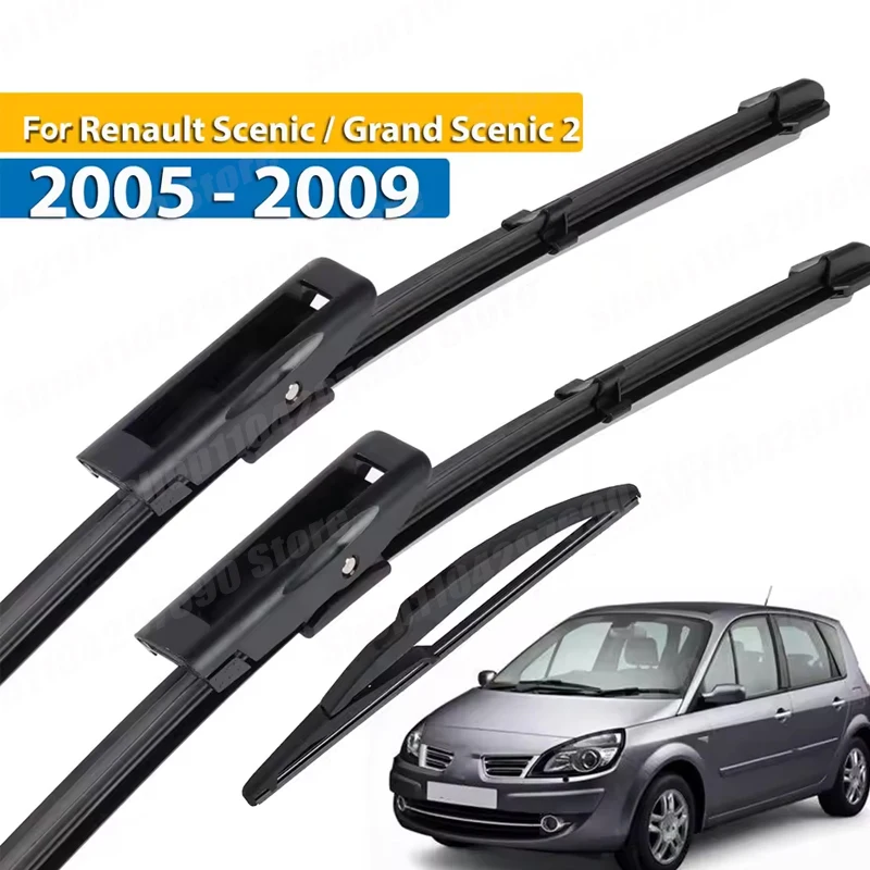 Wiper Front & Rear Wiper Blades For Renault Scenic 2 / Grand 2005 - 2009 Windshield Windscreen Window Brushes 26"22"10"
Wiper Front & Rear Wiper Blades For Renault Scenic 2 / Grand 2005 - 2009 Windshield Windscreen Window Brushes 26"22"10"