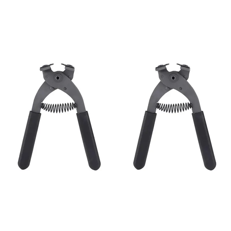 【HOUSEHOLD GOODS】2Pcs 17Cm Handheld Carbon Steel Silent Pliers Leather Craft Hole Punch Tool 4Mm(4 Teeth)
【HOUSEHOLD GOODS】2Pcs 17Cm Handheld Carbon Steel Silent Pliers Leather Craft Hole Punch Tool 4Mm(4 Teeth)
