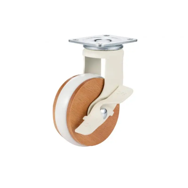 4 Pcs 2.5-Inch Swivel Caster Wheels Dining wheel with Brake - Silent & Natural Wood Color
4 Pcs 2.5-Inch Swivel Caster Wheels Dining wheel with Brake - Silent & Natural Wood Color