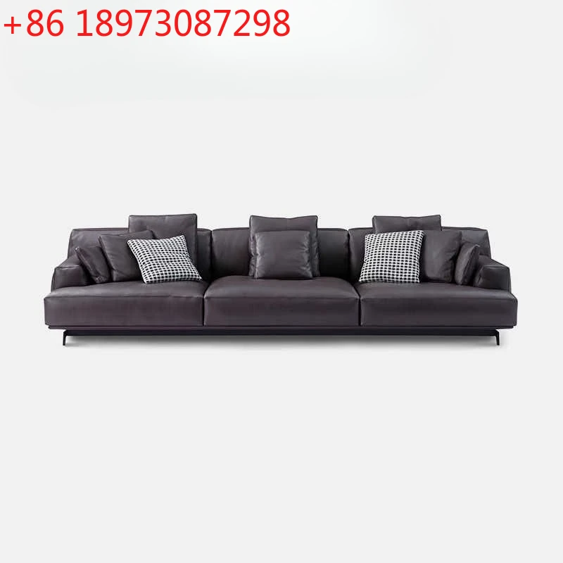 Итальянский минималистичный кожаный диван, вилла, гостиная, трехместный кожаный диван, прямой рядный диван
Итальянский минималистичный кожаный диван, вилла, гостиная, трехместный кожаный диван, прямой рядный диван