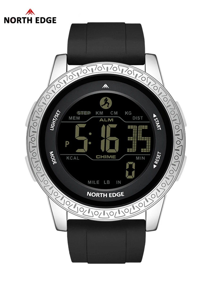 NORTH EDGE APOLLO Luxury Men Women Digital Watch Waterproof 50M Sports Watches Dual Time Pedometer Alarm Clock Couple's Watches
NORTH EDGE APOLLO Luxury Men Women Digital Watch Waterproof 50M Sports Watches Dual Time Pedometer Alarm Clock Couple's Watches