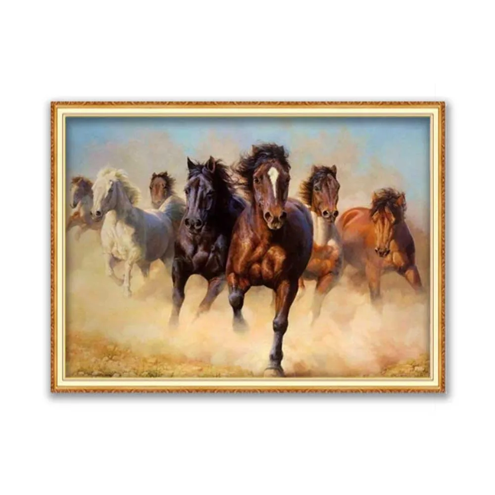 Animal Horse DIY Cross Stitch Embroidery 11CT Kits Craft Needlework Set Cotton Thread Printed Canvas Home Decoration New Design
Animal Horse DIY Cross Stitch Embroidery 11CT Kits Craft Needlework Set Cotton Thread Printed Canvas Home Decoration New Design
