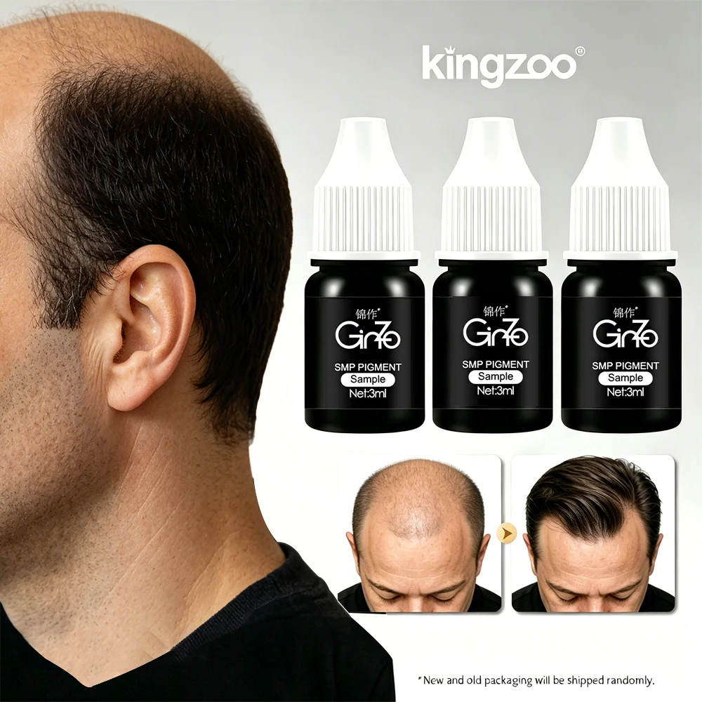Ginzo 3ML SMP Hairline Pigment Sample Scalp Tattoo Ink Permanent Makeup Microblading Pigment For Hair Scalp Micropigmentation
Ginzo 3ML SMP Hairline Pigment Sample Scalp Tattoo Ink Permanent Makeup Microblading Pigment For Hair Scalp Micropigmentation