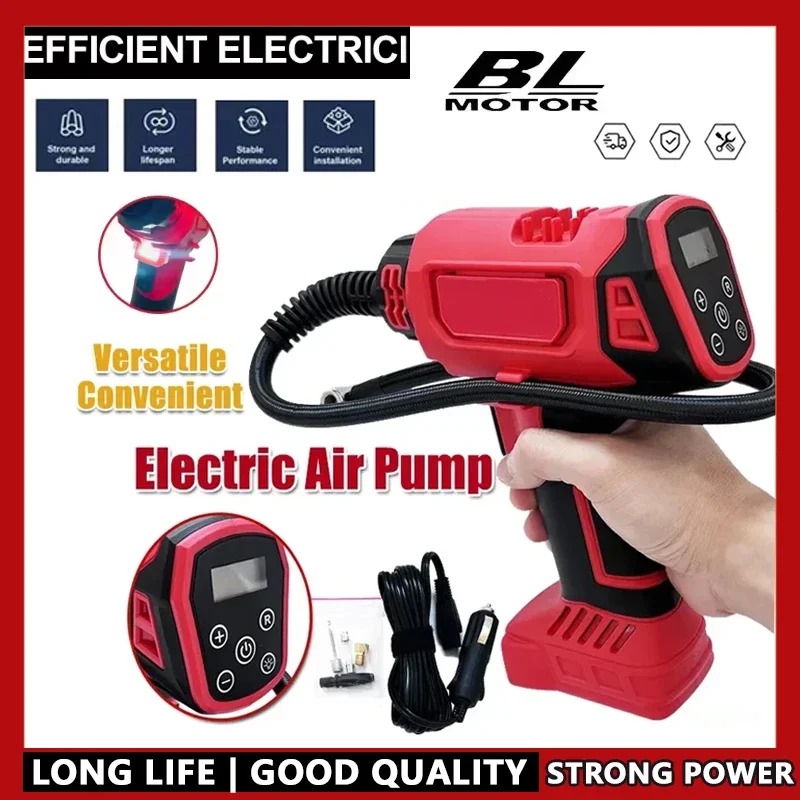 For Milwaukee 18V Battery Cordless Electric Air Pump Handheld Tire Inflator Automatic Car Compressor Rechargeable
For Milwaukee 18V Battery Cordless Electric Air Pump Handheld Tire Inflator Automatic Car Compressor Rechargeable