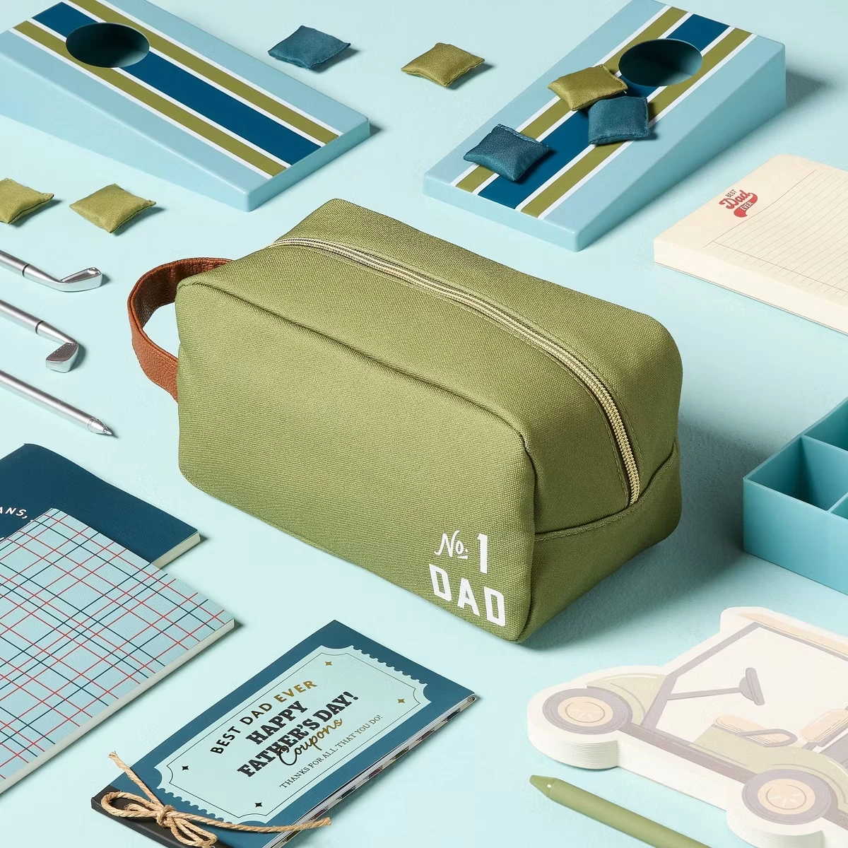 Father's Day Dopp Kit 'Number 1 Dad
Father's Day Dopp Kit 'Number 1 Dad