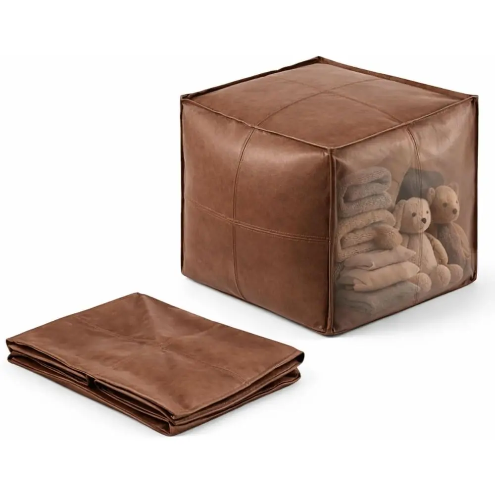DIY illable Storage Ottoman – Stu with Clothes, Blankets or Toys to Create Seat or ootstool, Space-Saving aux Leather Square Pou
DIY illable Storage Ottoman – Stu with Clothes, Blankets or Toys to Create Seat or ootstool, Space-Saving aux Leather Square Pou