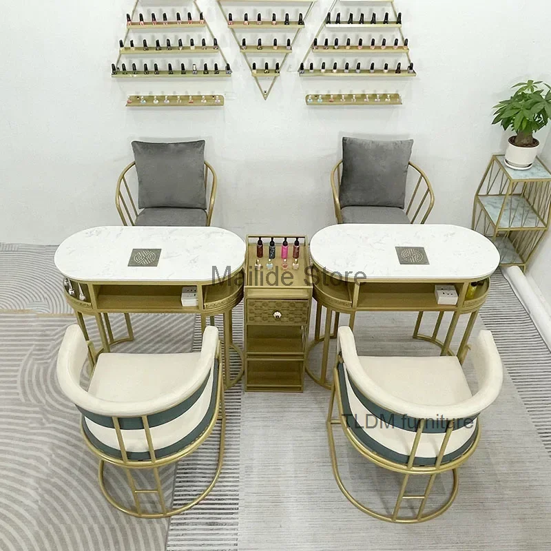 Modern Iron Nail Tables for Beauty Salon Furniture Professional Manicure Table Simple Multi-functional Marble Desktop Nail Table
Modern Iron Nail Tables for Beauty Salon Furniture Professional Manicure Table Simple Multi-functional Marble Desktop Nail Table