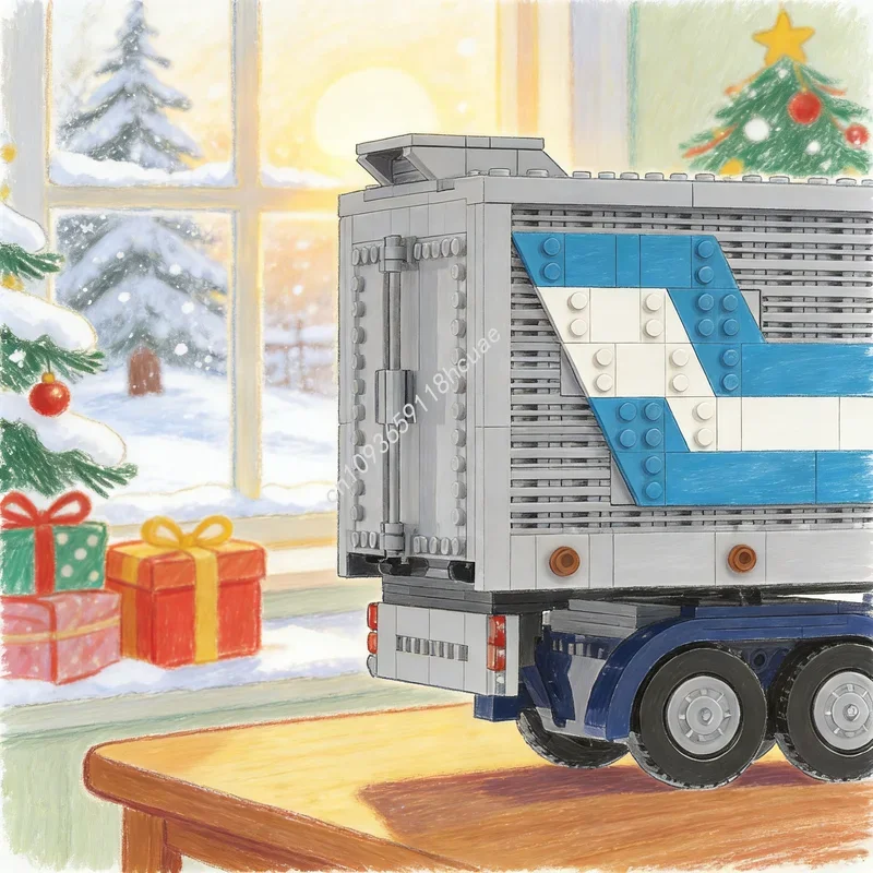 1616pcs MOC Optimus Prime Trailer Creator Expert Model Building Blocks Architecture Creative Toy Festival Gifts Assemble Idea
1616pcs MOC Optimus Prime Trailer Creator Expert Model Building Blocks Architecture Creative Toy Festival Gifts Assemble Idea