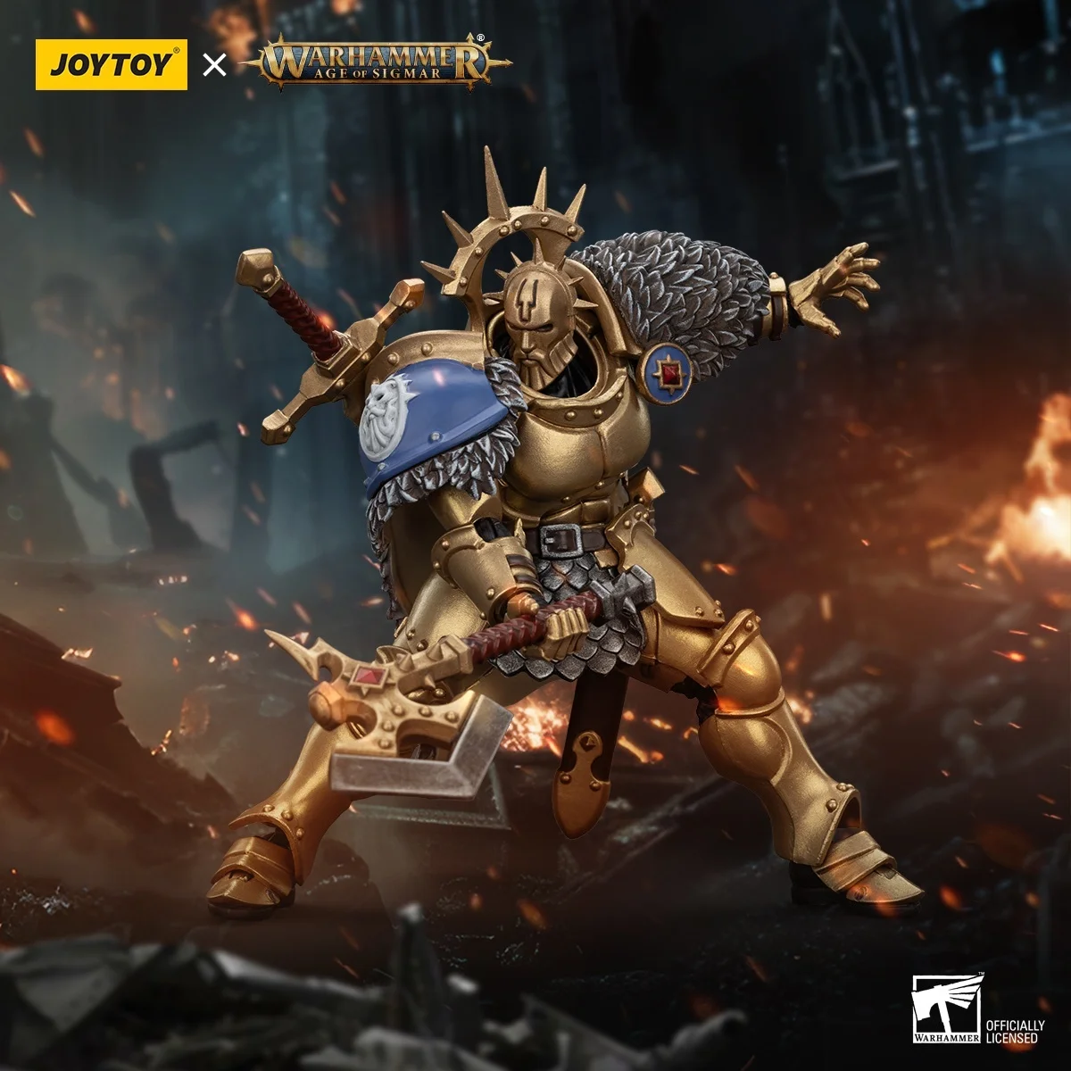 JOYTOY Warhammer AGE OF SIGMAR Stormcast Eternals The Blacktalons Hendrick, The Silver Wolf Action Figures Original Collection
JOYTOY Warhammer AGE OF SIGMAR Stormcast Eternals The Blacktalons Hendrick, The Silver Wolf Action Figures Original Collection