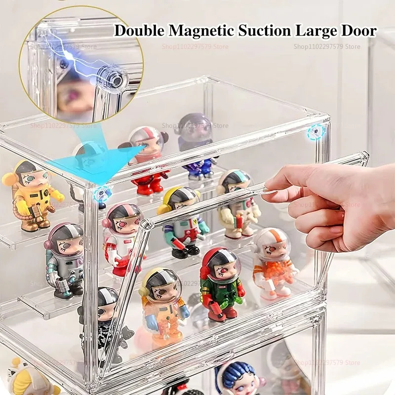 2026 New Acrylic Display Stand Storage Box Clarity Blind Box Organizer Anime Collectibles Mini Figures Model Showcase Cabinet
2026 New Acrylic Display Stand Storage Box Clarity Blind Box Organizer Anime Collectibles Mini Figures Model Showcase Cabinet