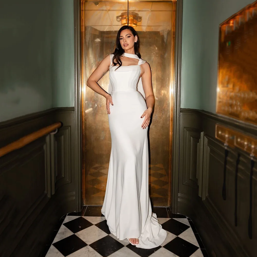 White Mermaid Wedding Dresses 2025 Corset Buttons Bridal Dress Brides Wedding Reception Party Dress Bride Gown Customized
White Mermaid Wedding Dresses 2025 Corset Buttons Bridal Dress Brides Wedding Reception Party Dress Bride Gown Customized