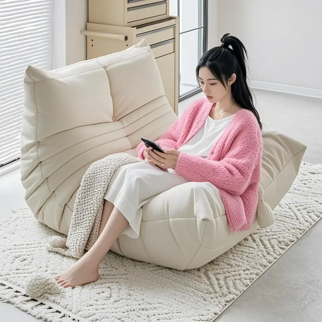 Freehand space caterpillar sofa togo bedroom living room lazy cream reclining sleeping balcony single chair
Freehand space caterpillar sofa togo bedroom living room lazy cream reclining sleeping balcony single chair