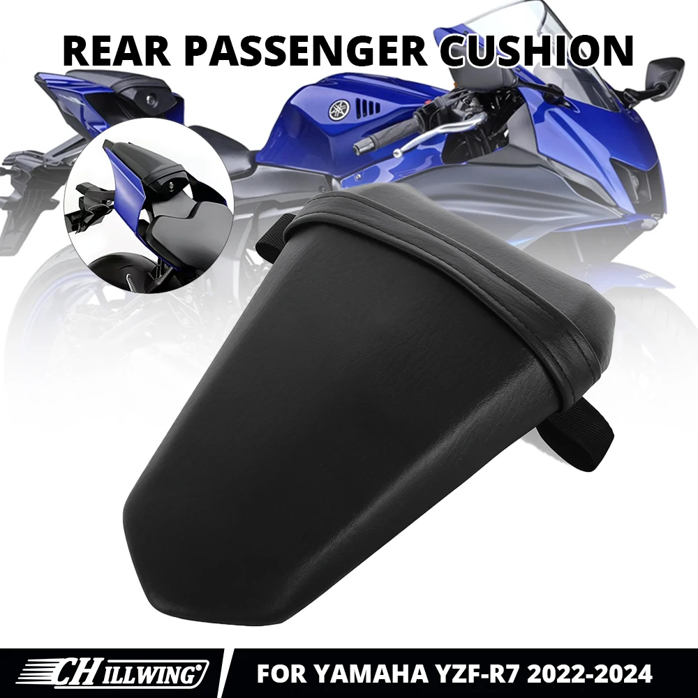 Fit for Yamaha YZF-R7 YZF R7 2022 2023 2024 Motorcycle Rear Seat Passenger Cushion Pillion Pad Set Black
Fit for Yamaha YZF-R7 YZF R7 2022 2023 2024 Motorcycle Rear Seat Passenger Cushion Pillion Pad Set Black
