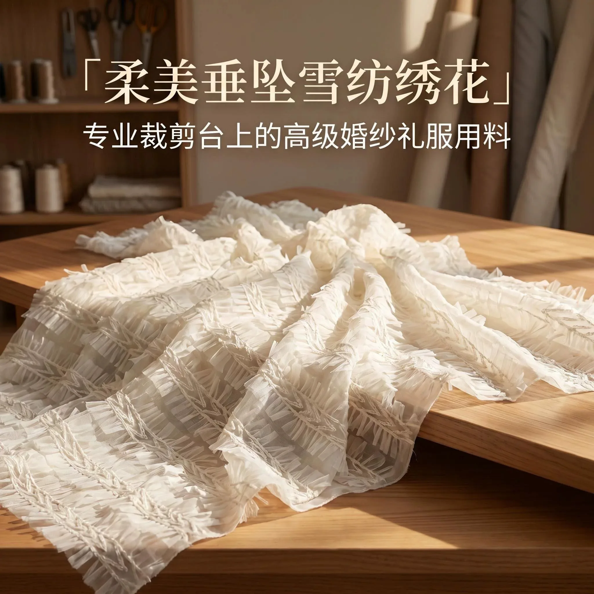 1yard New chiffon mesh tissu unique embroidery fabrics for clothing diy Wedding dresses and formal wear fabric
1yard New chiffon mesh tissu unique embroidery fabrics for clothing diy Wedding dresses and formal wear fabric