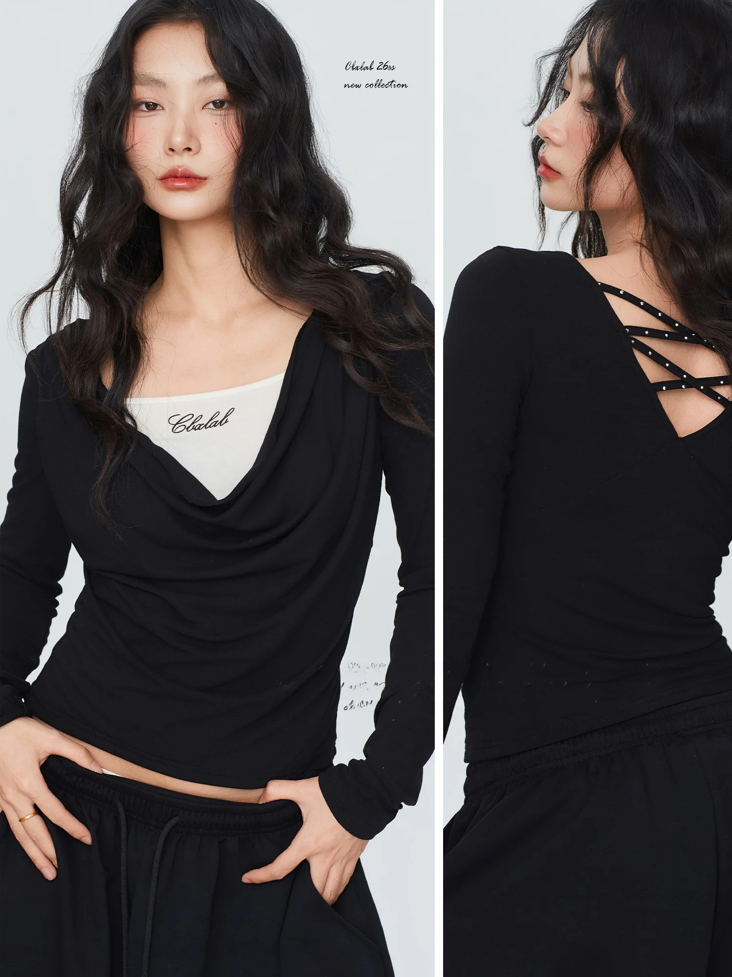 Сексуальный топ с длинными рукавами и перекрестными завязками для уличных танцев для женщин CBXLAB, новинка весенней коллекции, приталенный крой, однотонный, из смесового полиэстера
Сексуальный топ с длинными рукавами и перекрестными завязками для уличных танцев для женщин CBXLAB, новинка весенней коллекции, приталенный крой, однотонный, из смесового полиэстера