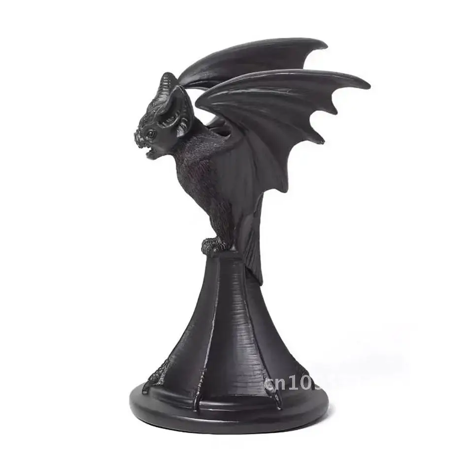 Retro Gothic Crow Holder Candle Halloween Resin Sculpture Sculpture Halloween Home Statue Candlestick Gift Decoration Resin Fun
Retro Gothic Crow Holder Candle Halloween Resin Sculpture Sculpture Halloween Home Statue Candlestick Gift Decoration Resin Fun