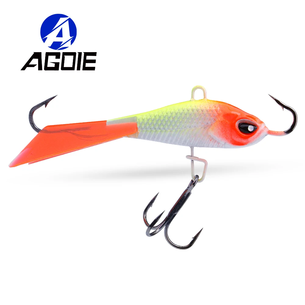 Agoie Big Balanced Hard Baits for Winter Pike Fishing 63mm 15g Fast Sinking Wobblers Premium Ice Jigs Fishing Lures Swimbaits
Agoie Big Balanced Hard Baits for Winter Pike Fishing 63mm 15g Fast Sinking Wobblers Premium Ice Jigs Fishing Lures Swimbaits