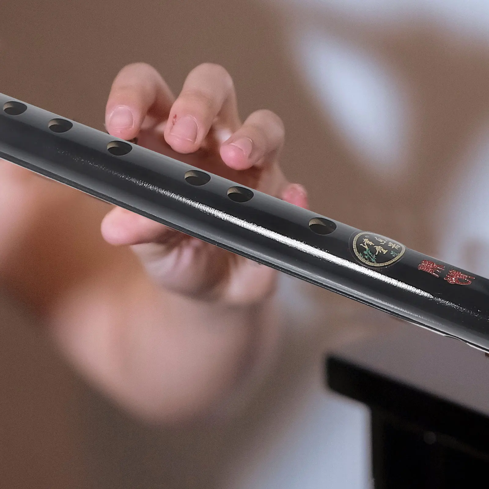 Beginner Bamboo Flute D Tone Black Color Kids Adult Musical Instrument Traditional Chinese Flute Portable Smooth Surface
Beginner Bamboo Flute D Tone Black Color Kids Adult Musical Instrument Traditional Chinese Flute Portable Smooth Surface