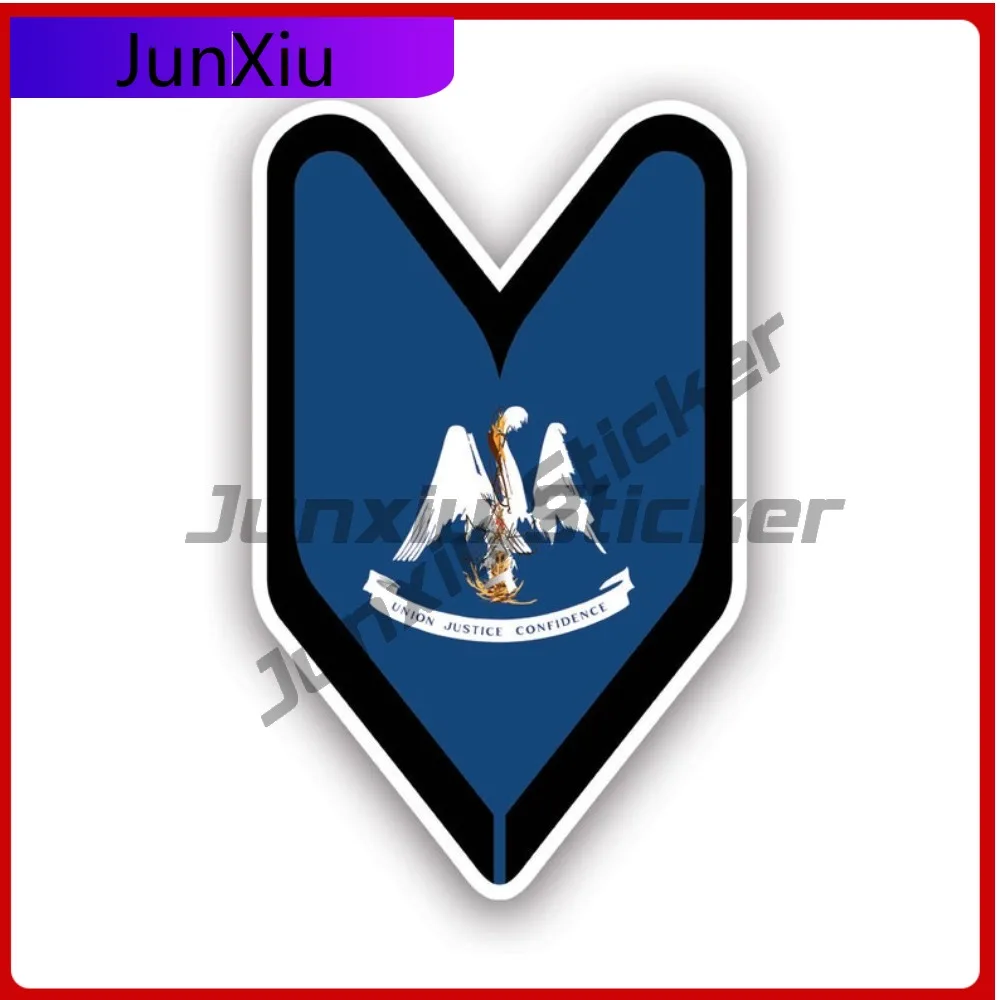 Louisiana Driver Badge Waterproof Sun Resistant Racing For Rear Windshield Car Body Bumper No Residue Easy To Remove Accessories
Louisiana Driver Badge Waterproof Sun Resistant Racing For Rear Windshield Car Body Bumper No Residue Easy To Remove Accessories