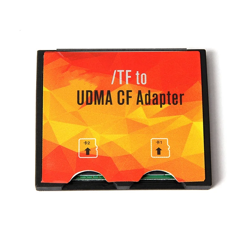 Двойной адаптер TF-CF для Micro-SD к CF компактный держатель для флеш-карты поддерживает XC TFSD к CF высокоскоростной адаптер для камеры CF
Двойной адаптер TF-CF для Micro-SD к CF компактный держатель для флеш-карты поддерживает XC TFSD к CF высокоскоростной адаптер для камеры CF