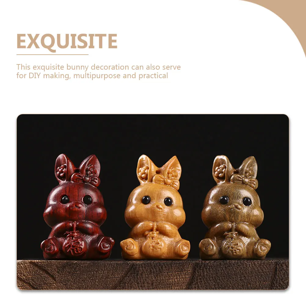 2 Pcs Wooden Rabbit Statue Decorations H made DIY Crafts Premium Material Small Bunny Figurines Retro Style Home Decor
2 Pcs Wooden Rabbit Statue Decorations H made DIY Crafts Premium Material Small Bunny Figurines Retro Style Home Decor