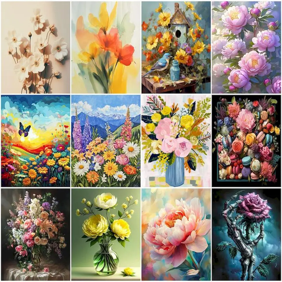 RUOPOTY Painting By Number Adults Flowers Picture Drawing Crafts Decorative Watercolor Digital oil paintings Set Oil Handicraft
RUOPOTY Painting By Number Adults Flowers Picture Drawing Crafts Decorative Watercolor Digital oil paintings Set Oil Handicraft