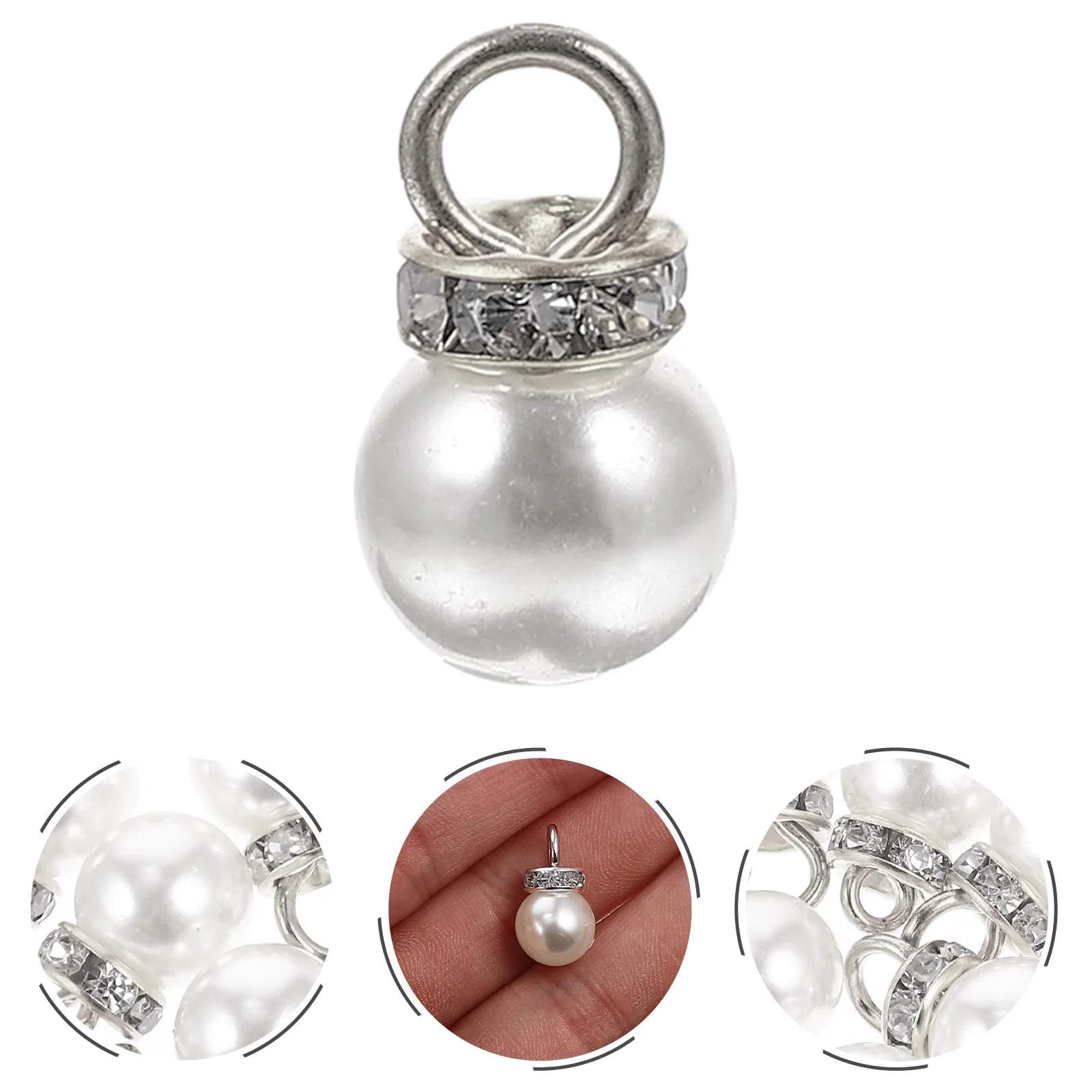 100Pcs Imitation Pearl Pendant Charms Jewelry Making DIY Supplies for Earrings Necklaces Bracelets Craft Accessories
100Pcs Imitation Pearl Pendant Charms Jewelry Making DIY Supplies for Earrings Necklaces Bracelets Craft Accessories