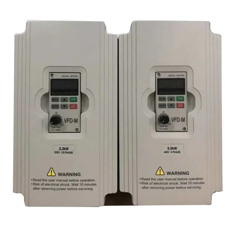 Инвертор Delta 100% новый и оригинальный инвертор VFD Delta 0,75 кВт 1,5 кВт 2,2 кВт 3,7 кВт 5,5 кВт 3-фазный драйвер двигателя переменного тока
Инвертор Delta 100% новый и оригинальный инвертор VFD Delta 0,75 кВт 1,5 кВт 2,2 кВт 3,7 кВт 5,5 кВт 3-фазный драйвер двигателя переменного тока