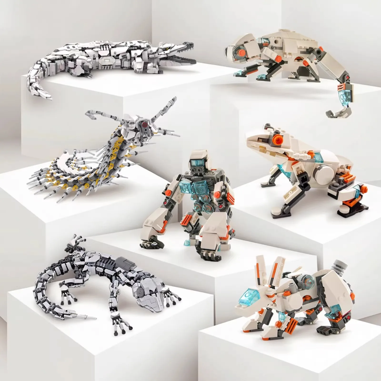 MOC креативный дизайн, механическая серия животных, лягушка, кролик, многоножка, мех, строительные блоки, детские сборные игрушки, подарок на день рождения
MOC креативный дизайн, механическая серия животных, лягушка, кролик, многоножка, мех, строительные блоки, детские сборные игрушки, подарок на день рождения