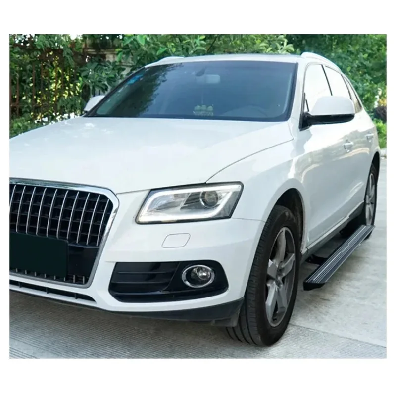 Custom Aluminum Alloy Body Anti-Collision Bars & Electric Side Steps for Q7 2003-2015
Custom Aluminum Alloy Body Anti-Collision Bars & Electric Side Steps for Q7 2003-2015