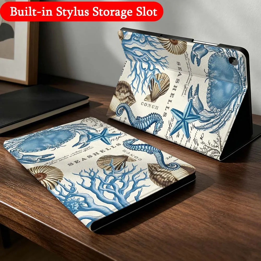Cartoon Marine Organisms For Samsung Galaxy Tab A7 A8 A9 A11 S7 S8 S9 S10 S11 FE Plus Folding Automatic Sleep/Make Tablet Case
Cartoon Marine Organisms For Samsung Galaxy Tab A7 A8 A9 A11 S7 S8 S9 S10 S11 FE Plus Folding Automatic Sleep/Make Tablet Case